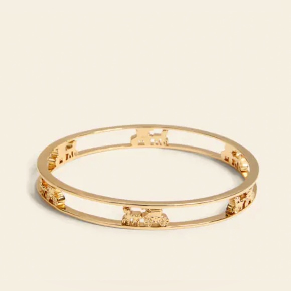 Coach Jewelry - Not Available after tonight! NWT COACH BRACELET signature coach horse
